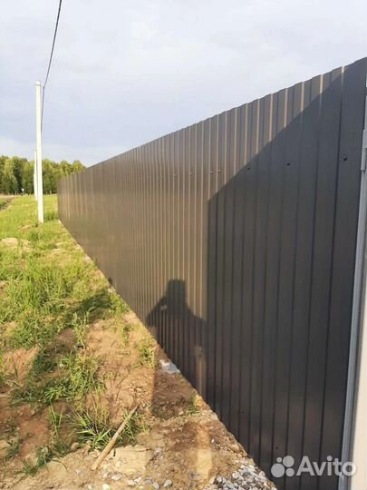 Установка заборов под ключ