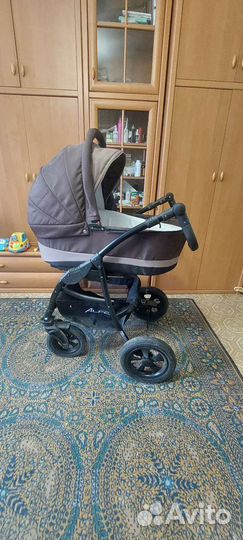 Коляска 2 в 1 Riko Basic Alfa