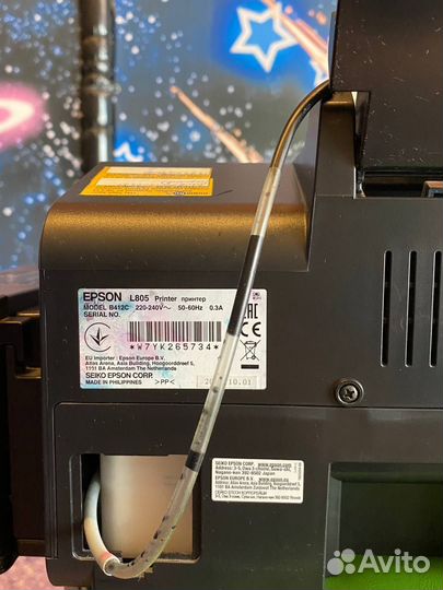 Принтер epson l805