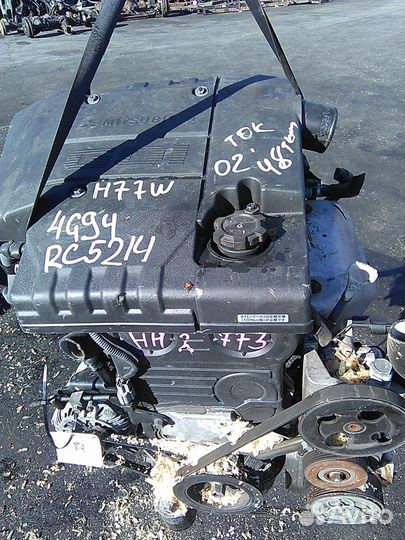 Двигатель на mitsubishi pajero IO H77W 4G94