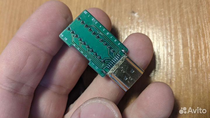 Hdmi коннектор. Винтовой 20 pin