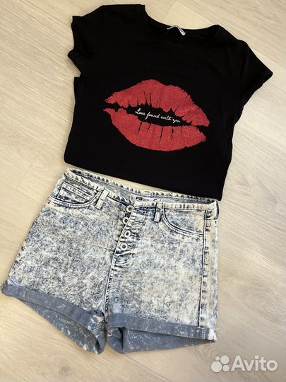 Джинсовые шорты H&M