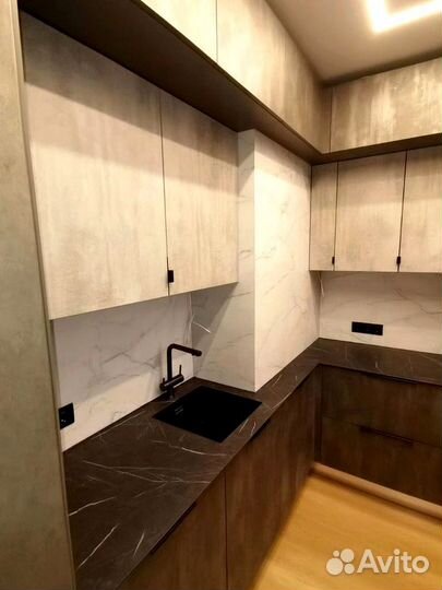 Кухня угловая на заказ.мдф фасады