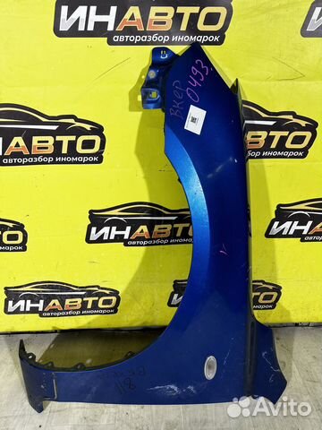 Крыло левое переднее mazda 3 bk хэтчбек
