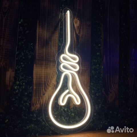 Неоновая вывеска от производителя