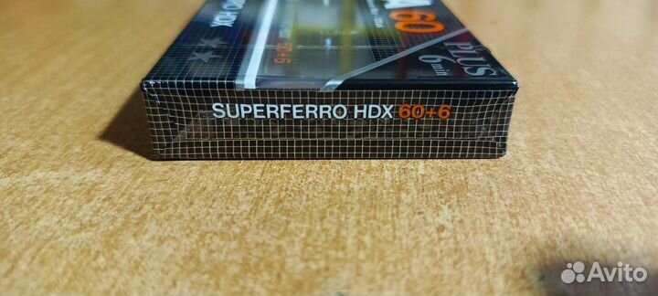 Аудиокассета Agfa superferro hdx 60+6