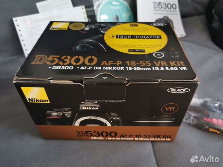 Зеркальный фотоаппарат nikon d5300