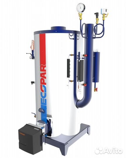 Паровой котел 100 кг пара/час