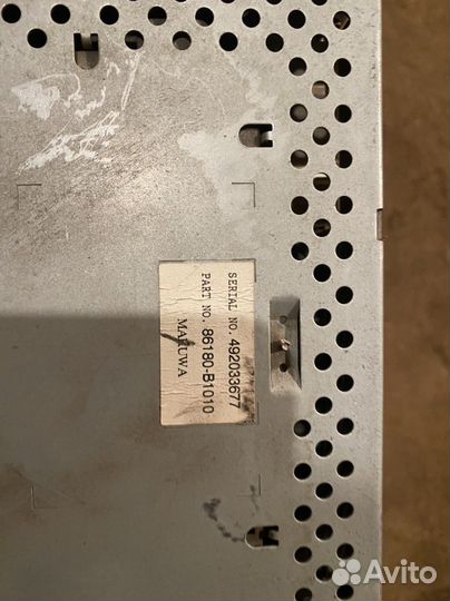 Машнитола штатная