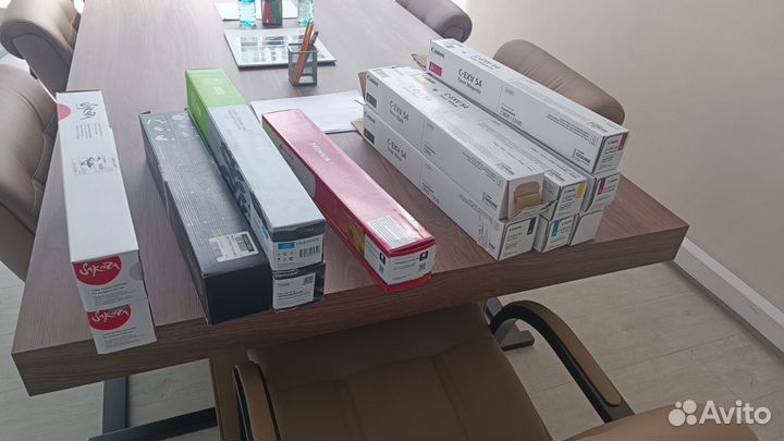 Оригинальные картриджи для canon с3025 C-EXV 54