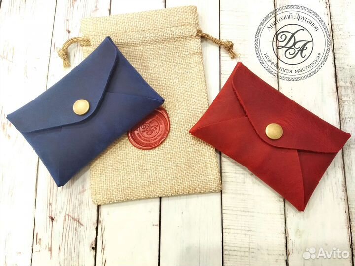 Картхолдер из натуральной кожи