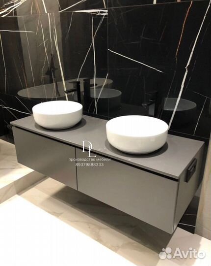 Мебель дня ванной. Ванная комната. На заказ