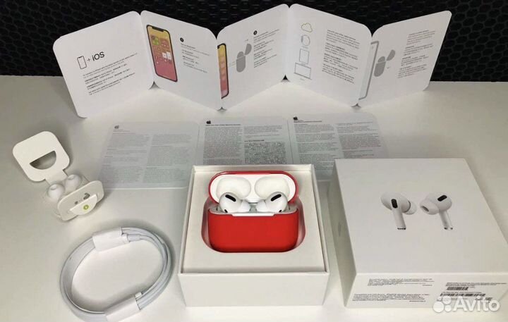 Airpods pro Original на гарантии + чехол +доставка