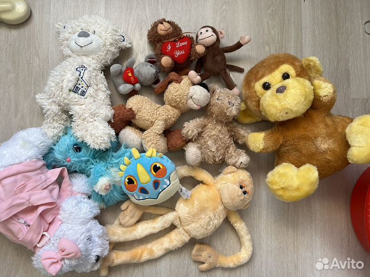 Мягкие игрушки пакетом
