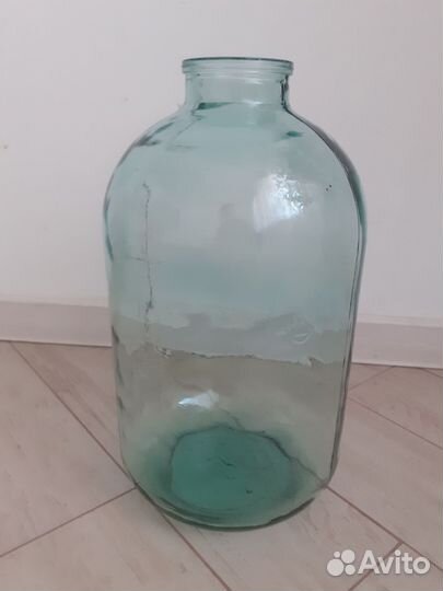 Бутыль стеклянная