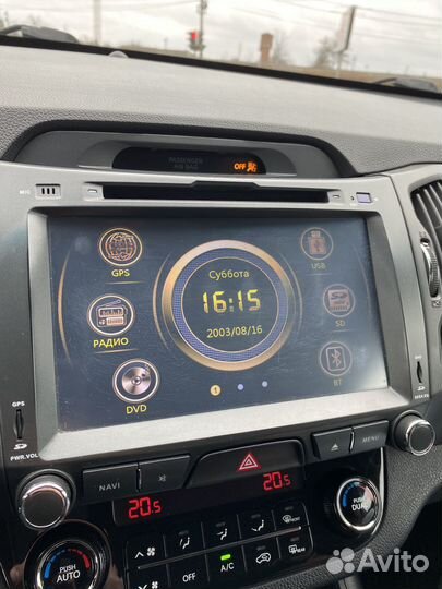 Магнитола Kia sportage 3