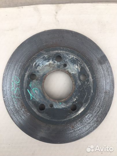 Диск тормозной задний Toyota Corolla 150