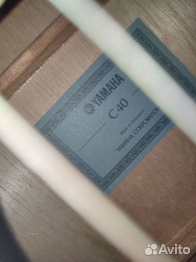 Гитара yamaha c40
