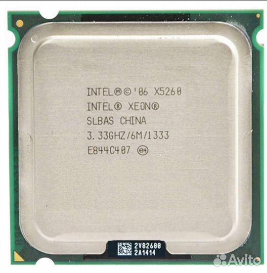 Процессор x5260 на 775 сокет