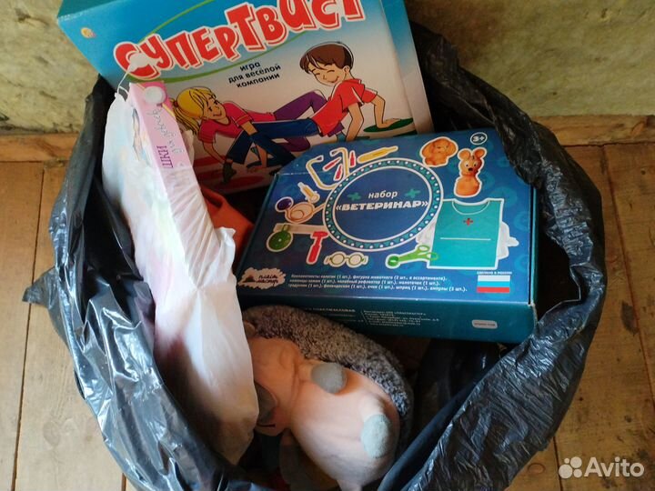 Большой мешок развивающих игр и игрушек