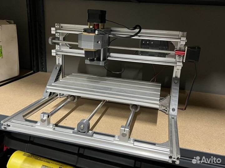 Лазерный гравер с чпу CNC 3018 + 6000 лазер