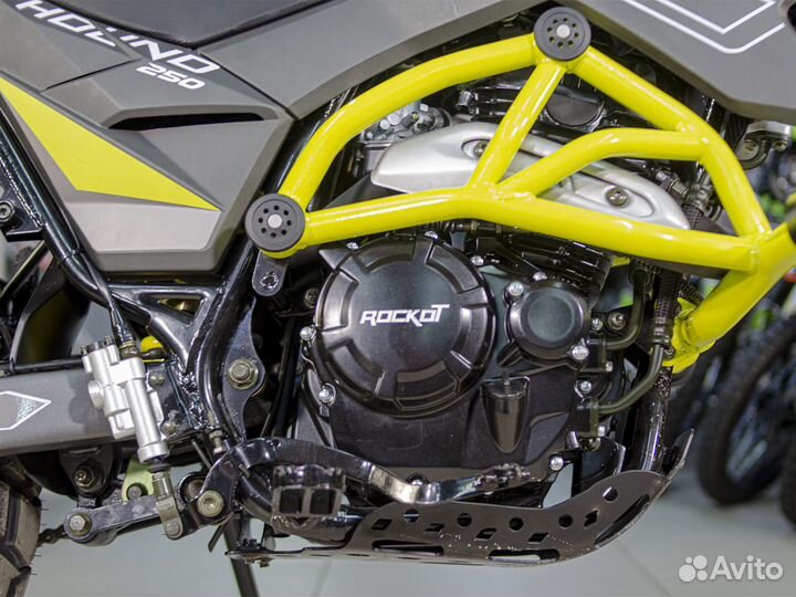 Мотоцикл турэндуро rockot hound 250 желтый