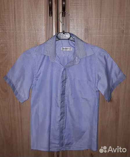 Рубашка для мальчика 122-128 размер