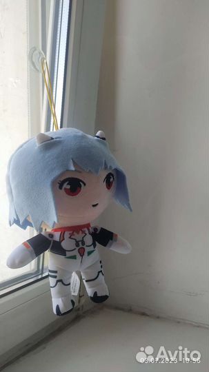 Плюшевая игрушка аниме Аянами Рей