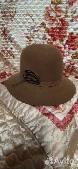Шляпа фетровая женская