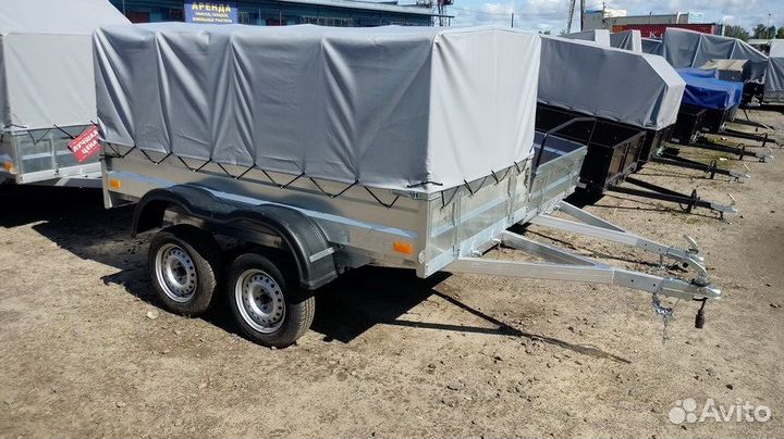 Легковой прицеп Караван 2.5 Двухосный (2.5х1.35) Ц