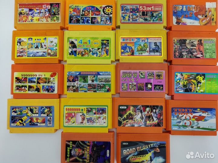 Картриджи на Dendy (Денди 8 бит)