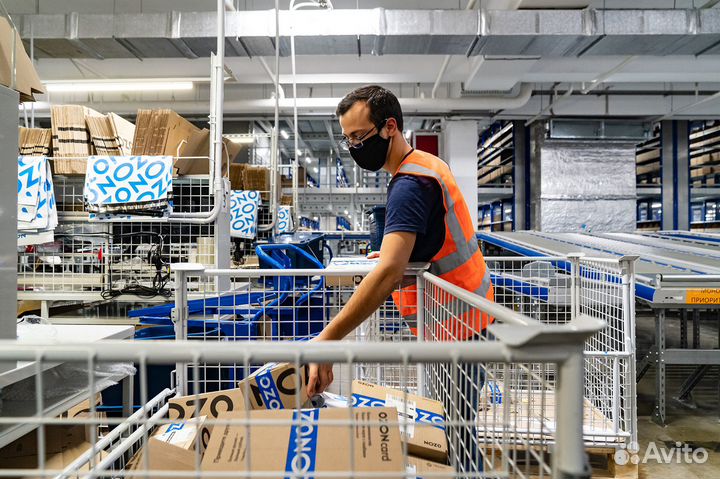 Кладовщик в компанию Ozon. Вахта для гр. РФ и снг