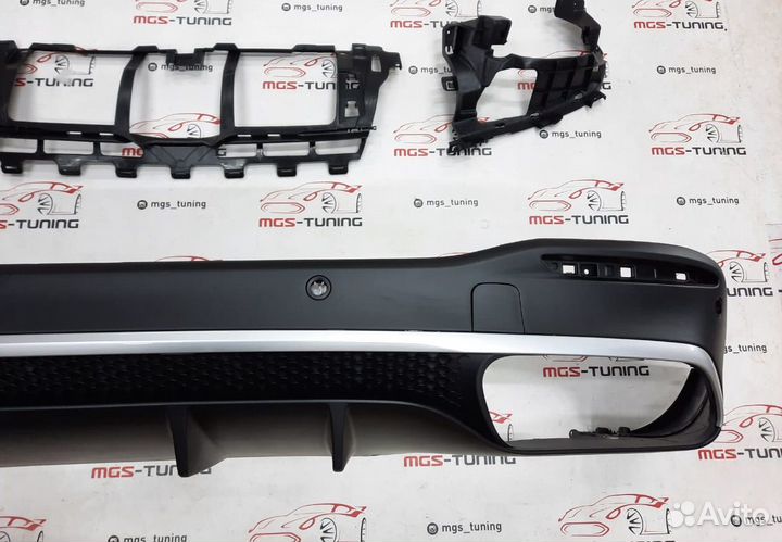 Диффузор 63 AMG Chrome на Mercedes GLS-Class X167