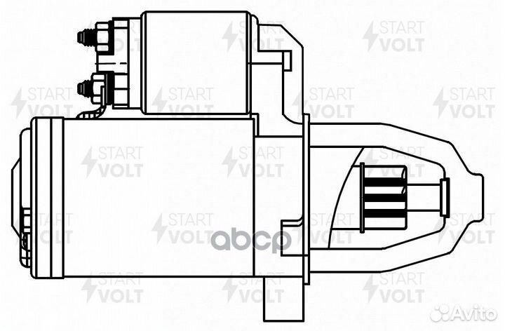 Стартер LSt 1105 startvolt