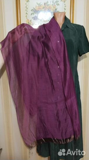 Шарф Палантин Шелк