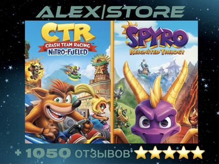 Crash Team Racing Nitro - Fueld + Spyro ps5