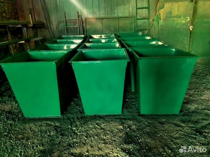 Мусорный контейнер 0.75 м3. Арт 4075