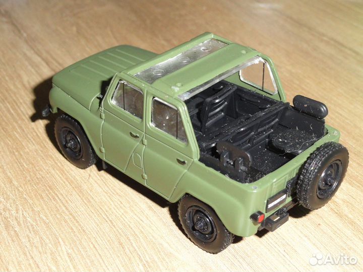 УАЗ 469Б в масштaбе 1:43. дeагoстини dеаgоstini