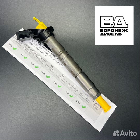 Форсунки Bosch 0445115062