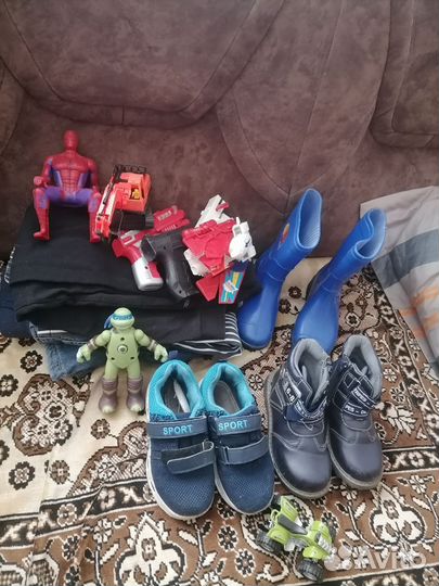 Вещи и обувь на мальчика