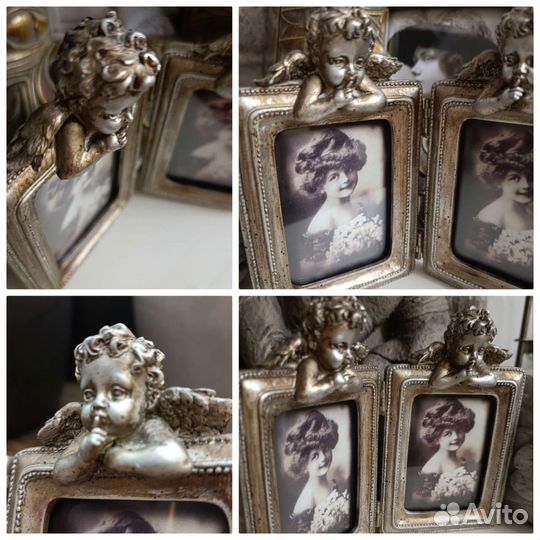 Фоторамка ангелы винтаж