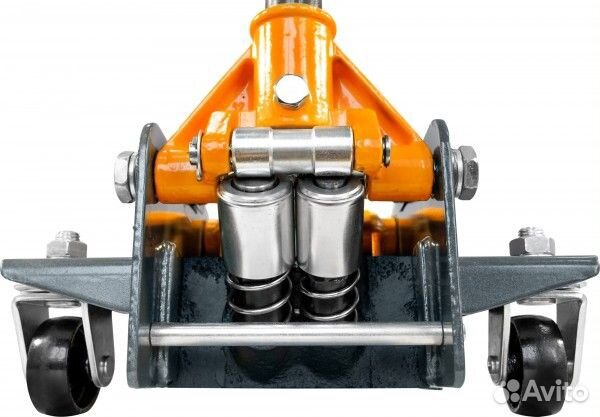 Домкрат подкатной 3т. двухпоршневой ombra OHT230