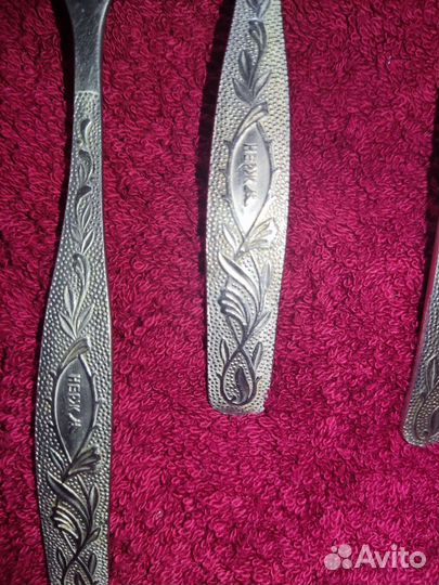 Ложки вилки нержавейка СССР