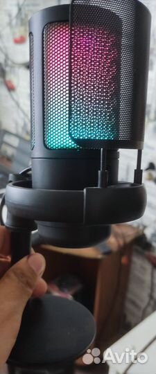 Игровой микрофон для пк (аналог fifine a8)