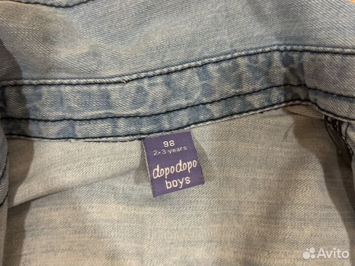 Джинсовая рубашка