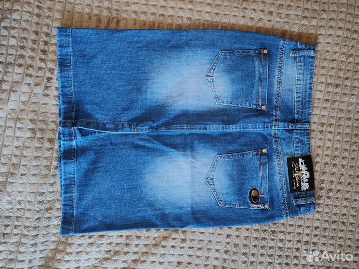 Юбка джинсовая