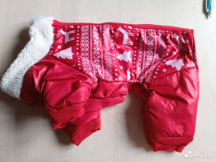 Теплый комбинезон для собак