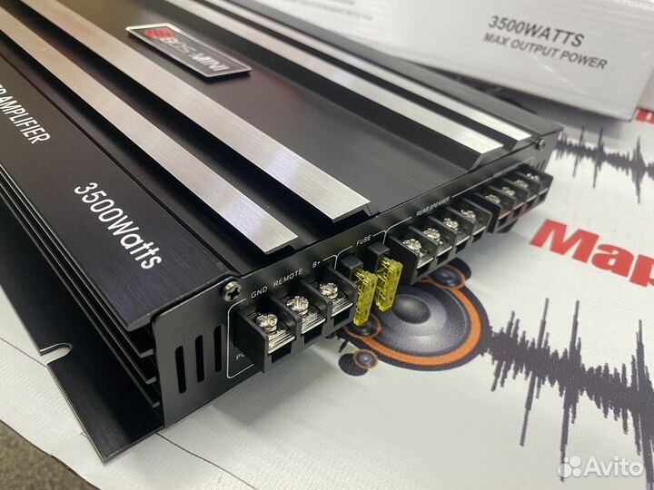 Усилитель автомобильный 4х канальный Bos-Mini