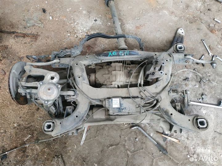 Редуктор задний Bmw X6 E71 N63 2010