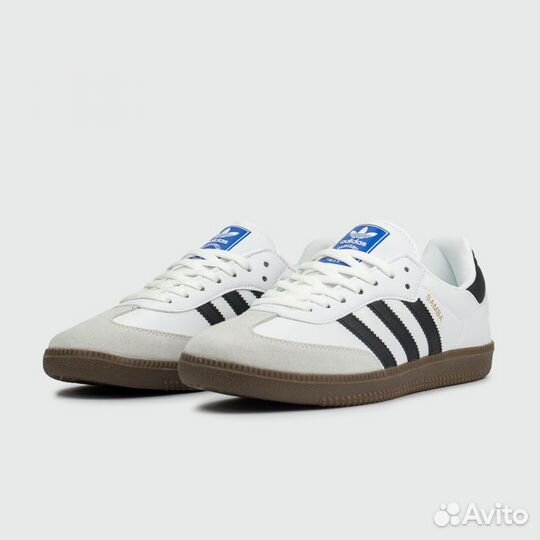 Кроссовки Adidas Samba OG White / Black Str